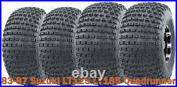 Set of 4 UTV ATV tires 20x7-8 & 22x11-8 for 83-87 Suzuki LT125 LT185 Quadrunner