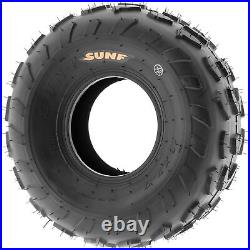 SunF 18x7-7 18x7x7 18x7.00-7 Sport ATV Tires 4PR Go-Kart All Terrain Set of 4