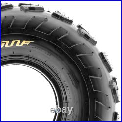 SunF 18x7-7 18x7x7 Tubeless 18 ATV Tires 4 Ply A007 Set of 4
