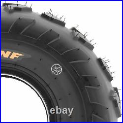 SunF 18x7-7 ATV Tires 18x7x7 Sport Tubeless 4 PR A007 Set of 2