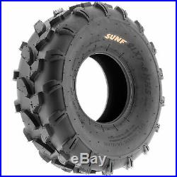 SunF 18x7-8 18x9.5-8 All Terrain ATV UTV Tires 6 PR Tubeless A003 Bundle