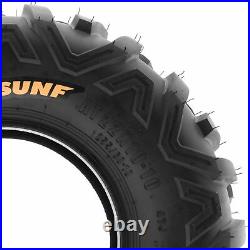 SunF 18x9.5-8 ATV Tires 18x9.5x8 All Terrain 6 PR A051 POWER II Set of 2