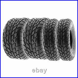 SunF 19x6-10 20x10-10 Sport ATV Tires 6 PR Tubeless A021 Bundle