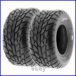 SunF 19x6-10 225/45-10 Sport ATV Tires 6 PR Tubeless A021 Bundle