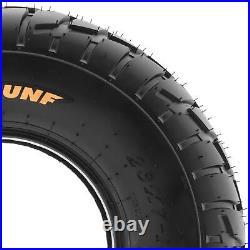 SunF 19x7-8 & 18x9.5-8 ATV UTV 6 Ply SxS Replacement Sport Tires A021 Bundle