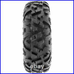 SunF 19x7-8 18x9.5-8 All Terrain ATV Tires 6 PR POWER II A051 Bundle