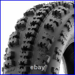 SunF 19x7-8 ATV Tires 19x7x8 All Terrain Tubeless 6 Ply A027 Set of 2