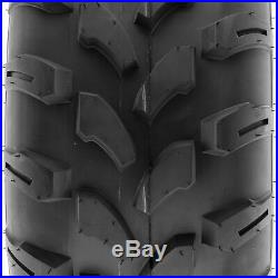 SunF 19x9.5-8 ATV UTV Tires 19x9.5x8 All Terrain Tubeless 6 PR A003 Set of 2