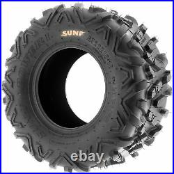 SunF 20x10-8 Replacement All Terrain ATV UTV Tire 6 PR Tubeless A051 Single