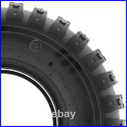 SunF 20x11-9 ATV UTV Tire 20x11x9 Knobby Tubeless 6 PR A031 Pair of 2