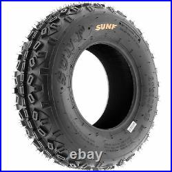 SunF 20x6-10 18x10-08 A/T MX XC ATV Tires 6 PR Tubeless A035 Bundle