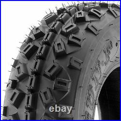 SunF 20x6-10 20x11-9 A/T MX XC ATV Tires 6 PR Tubeless A035 Bundle