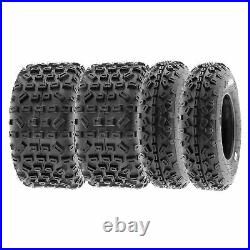 SunF 21x6-10 20x11-9 A/T MX XC ATV Tires 6 PR Tubeless A035 Bundle