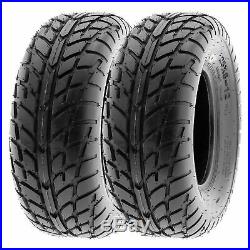 SunF 21x7-10 20x10-9 All Terrain ATV Tires 6 PR Tubeless A021 Bundle