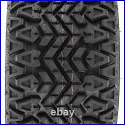 SunF 21x7-10 21x7x10 & 20x10-8 20x10x8 Golf Cart ATV UTV Tires 4 Ply G003 Bundle