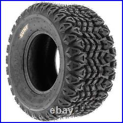 SunF 21x7-10 21x7x10 & 20x10-8 20x10x8 Golf Cart ATV UTV Tires 4 Ply G003 Bundle