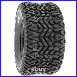 SunF 21x7-10 21x7x10 & 20x10-8 20x10x8 Golf Cart ATV UTV Tires 4 Ply G003 Bundle