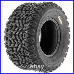 SunF 21x7-10 21x7x10 & 20x10-8 20x10x8 Golf Cart ATV UTV Tires 4 Ply G003 Bundle