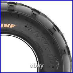 SunF 21x7-10 & 22x10-10 ATV UTV 6 PR Replacement SxS Tires A004 Bundle