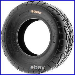 SunF 225/45-9 ATV UTV Tires 225/45x9 Quad Tubeless 6 Ply A021 Set of 2