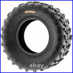SunF 22x10-10 ATV Tires 22x10x10 Race Tubeless 6 PR A006 Set of 2