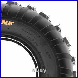 SunF 22x10-10 ATV Tires 22x10x10 Race Tubeless 6 PR A006 Set of 2