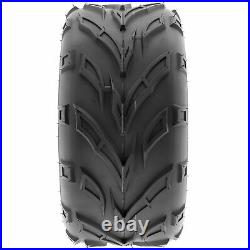 SunF 22x10-10 ATV Tires 22x10x10 Sport Tubeless 6 PR A004 Set of 2