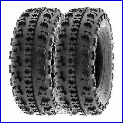 SunF 22x10-9 ATV Tires 22x10x9 AT Race Tubeless 6 PR A027 Set of 2