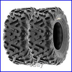 SunF 22x10-9 ATV UTV 22x10x9 All Terrain Tires 6 PR A051 Pair of 2 POWER II