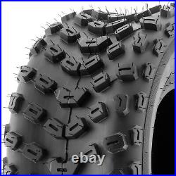 SunF 22x11-10 ATV UTV Tire 22x11x10 Dimple Knobby 6 PR A005 Pair of 2