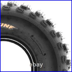 SunF 22x11-10 ATV UTV Tire 22x11x10 Dimple Knobby 6 PR A005 Pair of 2