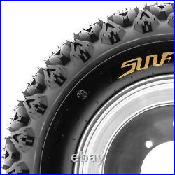 SunF 22x11-8 UTV Tire 22x11x8 Gof Cart Lawn Mower 4 PR G003 PAIR of 2