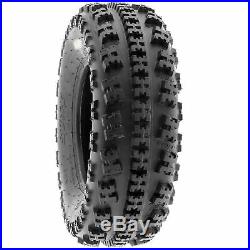 SunF 22x7-10 22x10-9 All Terrain ATV Race Tires 6 PR Tubeless A027 Bundle