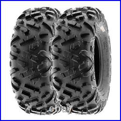 SunF 22x7-10 ATV UTV 22x7x10 All Terrain Tires 6 PR A051 Pair of 2 POWER II