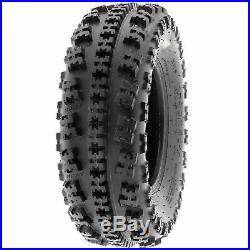 SunF 22x7-11 22x10-9 All Terrain ATV Race Tires 6 PR Tubeless A027 Bundle