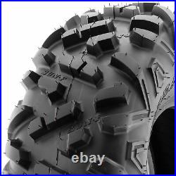 SunF 23x7-10 22x10-10 All Terrain ATV Tires 6 PR POWER II A051 Bundle