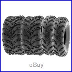 SunF 23x7-10 22x10-10 All Terrain ATV UTV Mud tires 6 PR A028 Bundle
