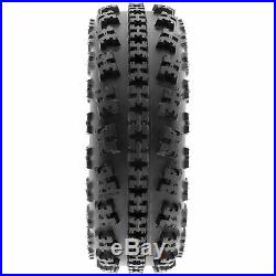 SunF 23x7-10 ATV Tires 23x7x10 AT Race Tubeless 6 PR A027 Set of 2