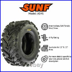 SunF 24x10-12 ATV Tires 24x10x12 All Terrain 6 Ply A041 Set of 2