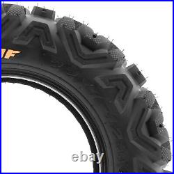 SunF 24x8-11 ATV UTV 24x8x11 All Terrain Tires 6 PR A033 Pair of 2 POWER I