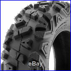 SunF 24x8-12 24x10-11 A/T ATV Tires 6 PR Tubeless POWER I A033 Bundle