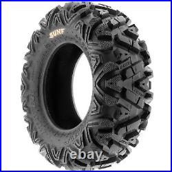 SunF 24x8-12 & 24x10-11 Replacement ATV UTV SxS 6 Ply Tires A033 Set of 4