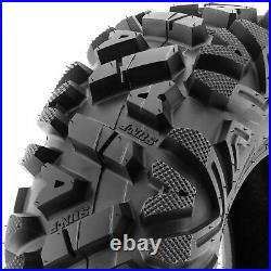 SunF 24x8-12 & 24x10-11 Replacement ATV UTV SxS 6 Ply Tires A033 Set of 4