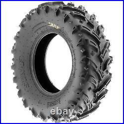 SunF 25x8-12 ATV UTV Muddy Tire 25x8x12 Dirt Mud 6 PR A024-1 Pair of 2