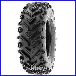 SunF 25x8-12 ATV UTV Muddy Tire 25x8x12 Mud Hardpack 6 PR A041 PAIR of 2