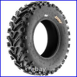 SunF 25x8-12 ATV UTV Muddy Tire 25x8x12 Mud Hardpack 6 PR A041 PAIR of 2