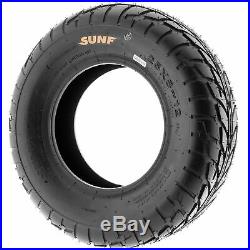 SunF 25x8-12 ATV UTV Tires 25x8x12 Sport Tubeless 6 PR A021 Set of 2