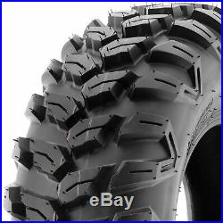 SunF 25x8R12 25x10R12 All Terrain ATV UTV Radial Tires 6 PR A043 Bundle