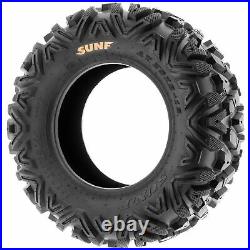 SunF 26x11-12 ATV UTV Tires 26x11x12 All Terrain 6 PR A033 POWER I Set of 2