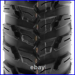 SunF 26x11R12 ATV UTV Tires 26x11x12 Radial Rear Tubeless 6 PR A043 Set of 2